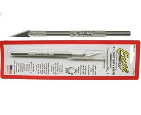 Excel 16001 Light Duty Knife w/Safety Cap